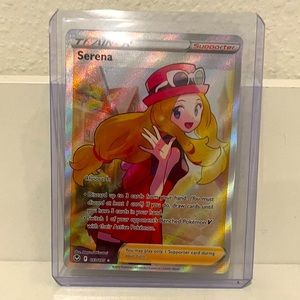 Serena Trainer Pokemon card (mint)